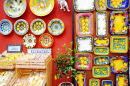 Lembranças de Cerâmica em Positano, Itália