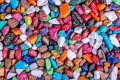 Seixos de Doces Coloridos