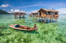 Ciganos do Mar, Ilha Maiga, Malásia