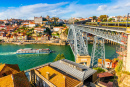 Cidade do Porto e Ponte Dom Luis I, Portugal