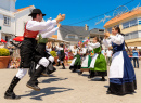 Gaiteiros Apresentando Dança Folclórica Espanhola