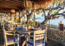 Restaurante de Praia em Bali, Indonésia