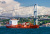 Navio Cargueiro No Bósforo, Istambul, Turquia