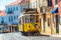 Bonde Vintage em Lisboa, Portugal