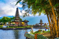 Templo Pura Ulun Danu Bratan em Bali, Indonésia