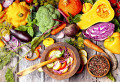 Variedade de Vegetais Crus