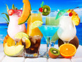 Bebidas de Verão na Praia