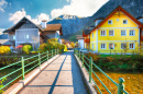 Vila da Montanha de Hallstatt, Áustria