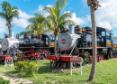 Locomotivas a Vapor Antigas, Caibarién, Cuba
