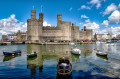 Castelo de Caernarfon, País de Gales