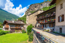 Vila de Avise, Vale de Aosta, Itália
