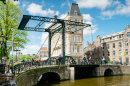 Ponte Levadiça em Amsterdã, Holanda