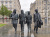 Estátuas dos Beatles na Orla de Liverpool