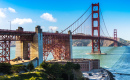 Ponte Golden Gate Vista do Fort Point