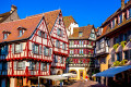 Casas Enxaimel em Colmar, França
