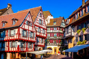Casas Enxaimel em Colmar, França