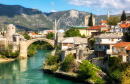 Ponte Velha do Centro Histórico de Mostar, Bósnia e Herzegovina