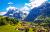 Vila de Grindelwald, Suíça