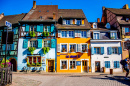 Casas em Enxaimel em Colmar, França