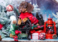 Filhote de Dachshund no Natal