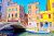 Canal em Veneza, Itália