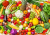 Abundância de Legumes, Verduras e Frutas