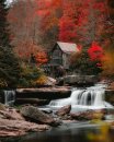 Old Mill in Autumn