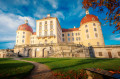 Castelo de Moritzburg Perto de Dresden, Alemanha