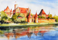 Castelo da Ordem Teutônica em Malbork, Polônia