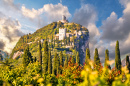 Ruínas do Castelo de Arco, Trentino Alto Ádige, Itália