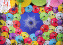 Festival do guarda-chuva, Chiang Mai, Tailândia