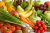 Variedade de Legumes e Frutas Frescas