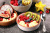 Salada de frutas frescas e bagas