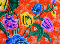Tecido Batik colorido