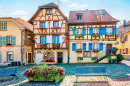 Eguisheim Village, Alsácia, França