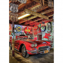 1962 Corvette in garage