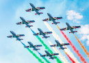 Frecce Tricolori no Pisa Airshow