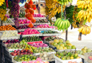 Loja de frutas na rua Sri Lanka