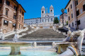 A famosa Piazza di Spagna, em Roma