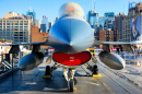 F-16 Fighter Jet em Nova York