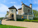 Castelo medieval em Bobolice, Poland