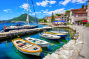 Marina da cidade de Perast, Montenegro