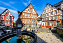 Casas em enxaimel em Wetzlar, Alemanha
