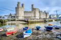 Castelo de Caernarfon, Conway, País de Gales do Norte