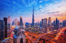 Dubai Skyline, Emirados Árabes Unidos
