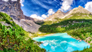 Lago Sorapiss, Alpes italianos, Europa