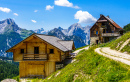 Casas nos Alpes