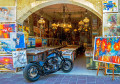 Pequena loja de lembranças, Ilha de Creta