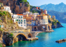 Cidade de Atrani, Costa Amalfitana, Itália