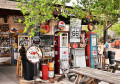 Antigo posto de gasolina em Route 66, Arizona